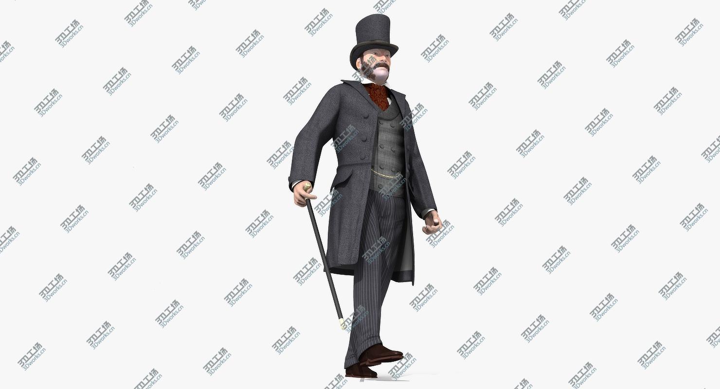 images/goods_img/2021040235/Victorian Gent - Rigged - one model 2 versions 3D model/5.jpg